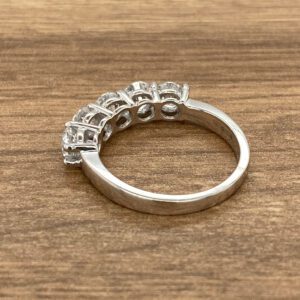 Diamond & Platinum Five Stone Ring, 2ct
