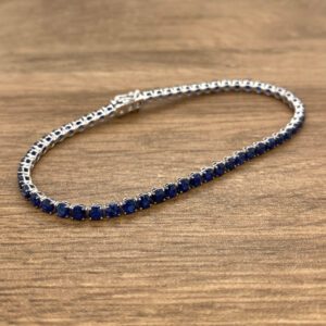 Sapphire Line Bracelet