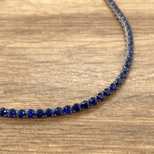 Sapphire Line Bracelet