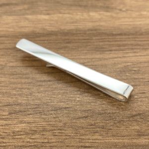 Silver Tie Slide, Plain